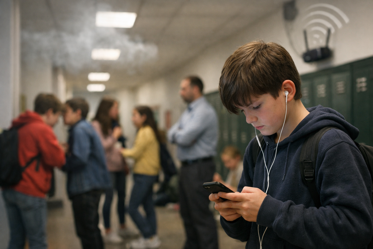 Zakaz telefonów w szkołach. O smartfonach, zaufaniu i i dymie w szkolnej toalecie