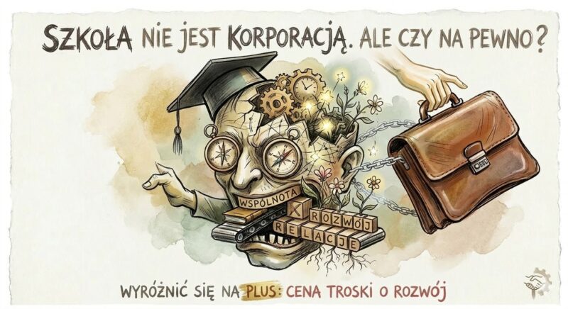 Szkoła nie jest korporacją. Ale czy na pewno?